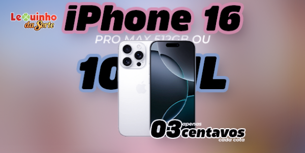 IPHONE 16 PRO MAX 512GB OU R$10.000,00 NO PIX